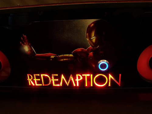 Передняя панель проекта Redemption